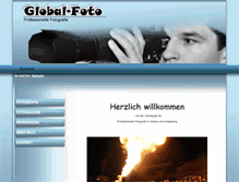 Tablet Screenshot of global-foto.de